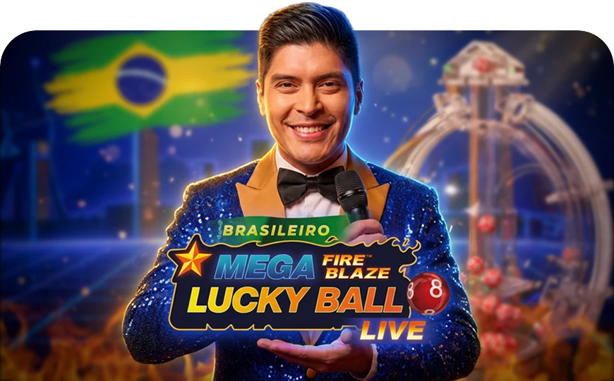 Mega Fire Blaze Lucky Ball Brasileiro